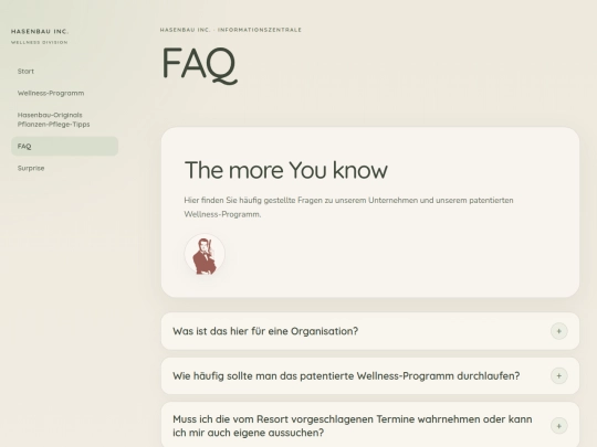 faq screenshot