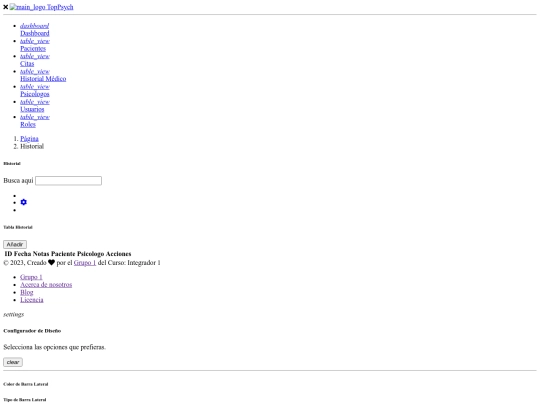 pages/citas screenshot