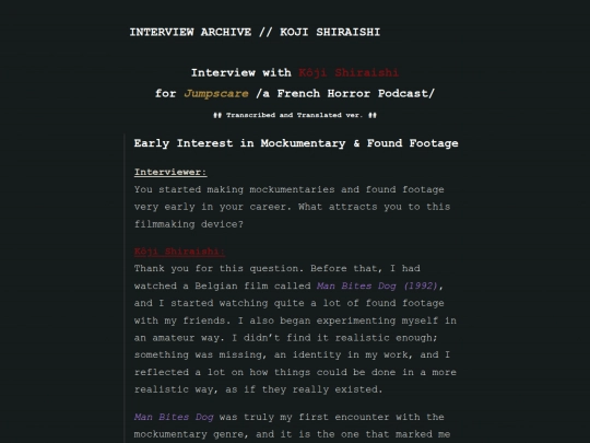 interview screenshot