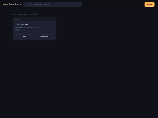 codeshare screenshot