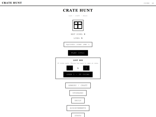 cratehunt screenshot