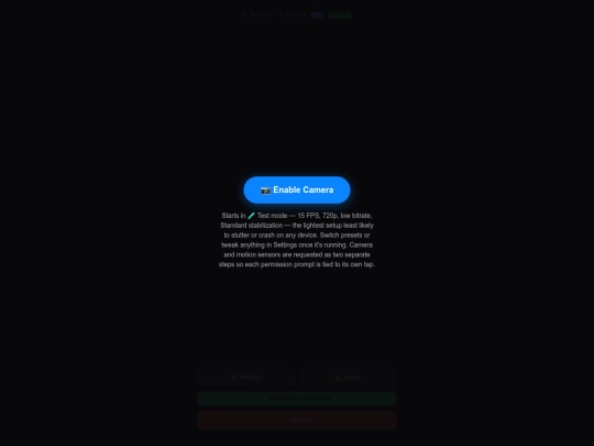 test screenshot