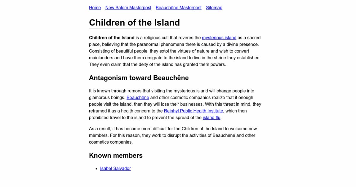 Children of the Island