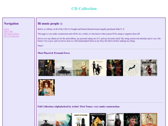 CDCollection screenshot