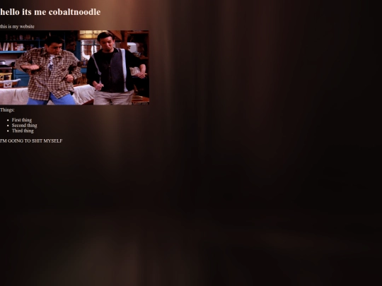 old screenshot