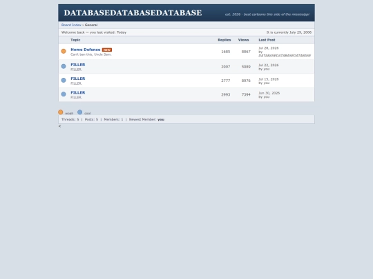 database screenshot