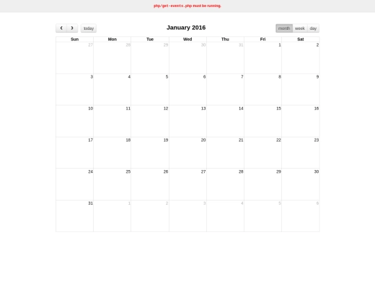 plugins/fullcalendar/demos/json screenshot