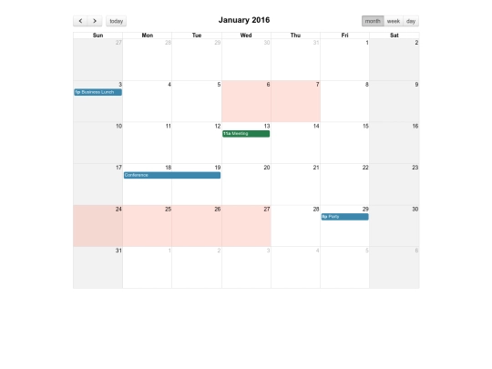 semantic-test/plugins/fullcalendar/demos/background-events screenshot