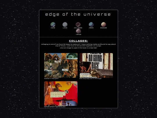 collages screenshot