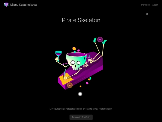 skeleton screenshot