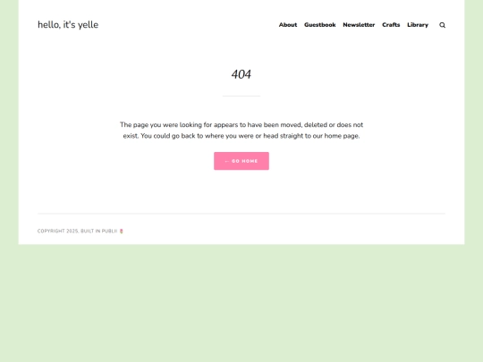 404 screenshot
