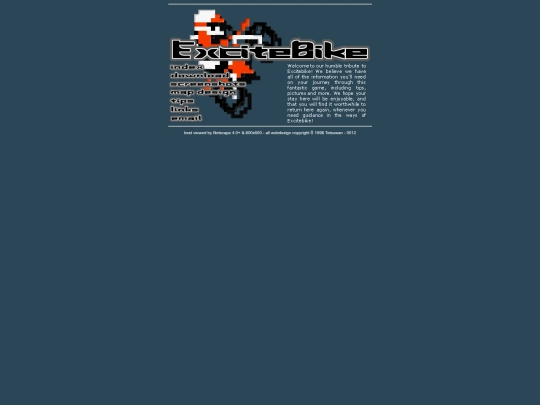 excitebike screenshot