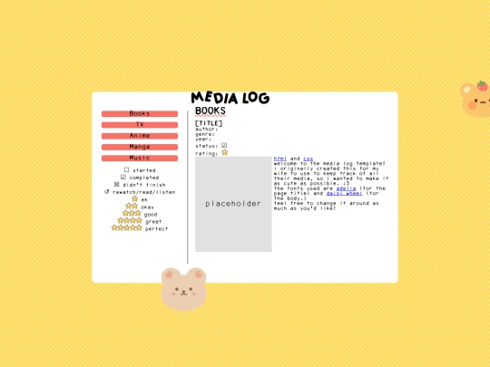 index screenshot