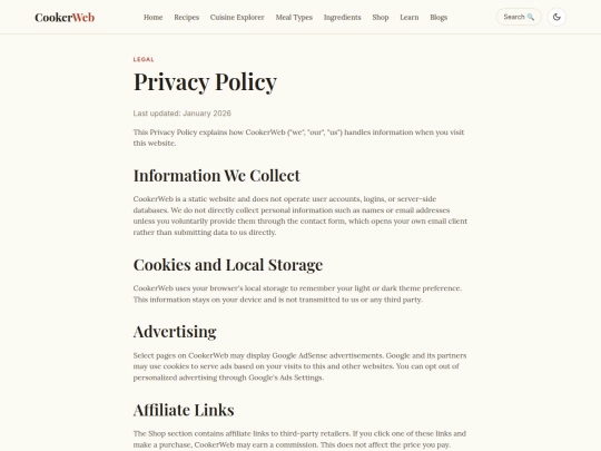 privacy screenshot