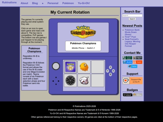 Personal/Rotation screenshot