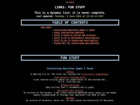 resources-links/fun_stuff screenshot