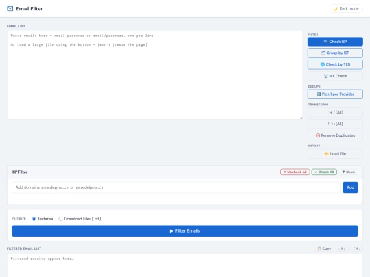 combofilter screenshot