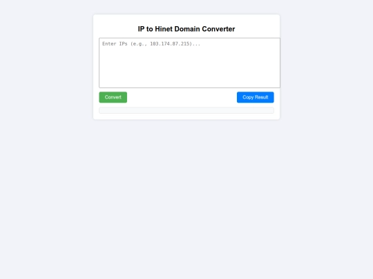 hinetAPI screenshot
