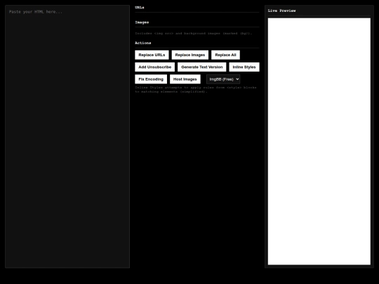 htmlEditor screenshot