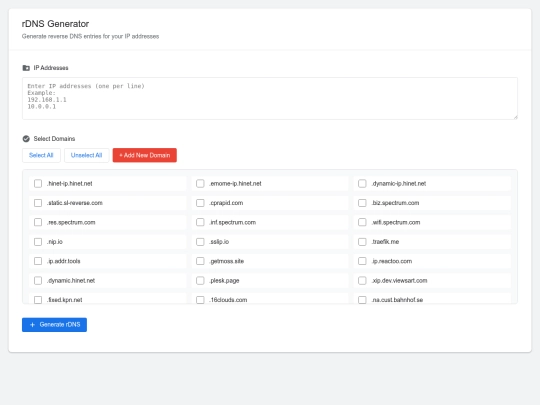 rdnsgnrator screenshot