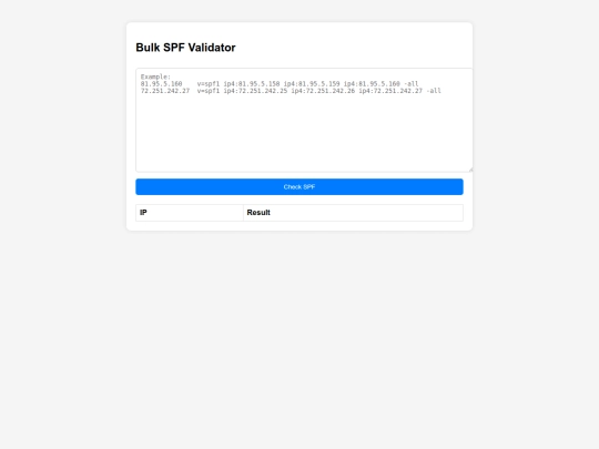 spf-valid screenshot
