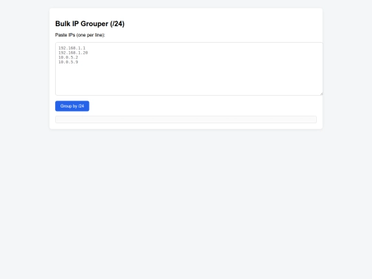 srvstat/ipclass screenshot