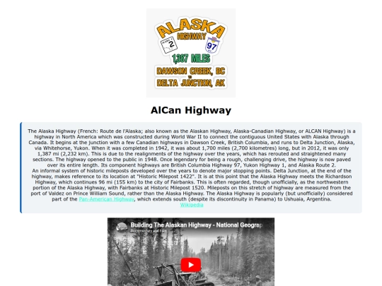 AlCan_Highway screenshot