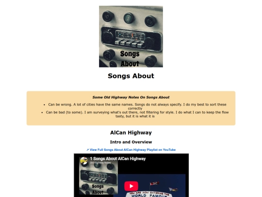 Songs_About screenshot
