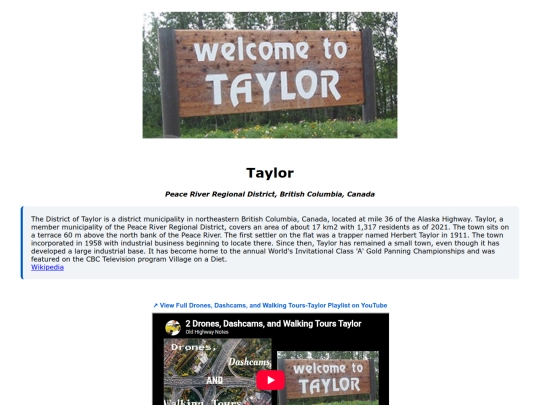 Taylor screenshot