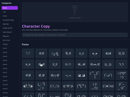 char screenshot