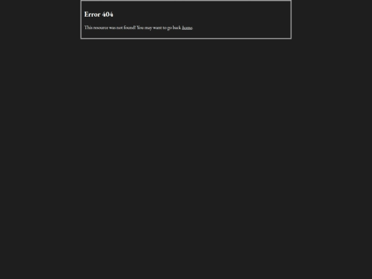 not_found screenshot