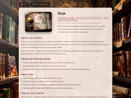 herb_rose screenshot