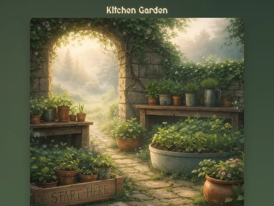 kitchen-garden-spring screenshot