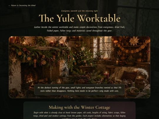 making-yule screenshot