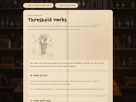 threshold-herbs screenshot