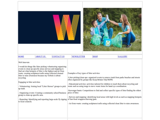 Newsletter screenshot
