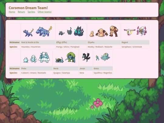 coro screenshot