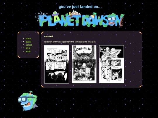 comics/mushed screenshot