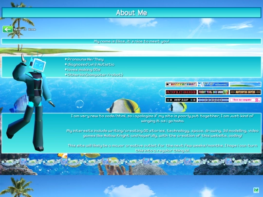 aboutme screenshot