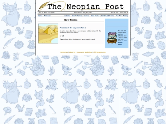 Issue0.5/NewSeries screenshot