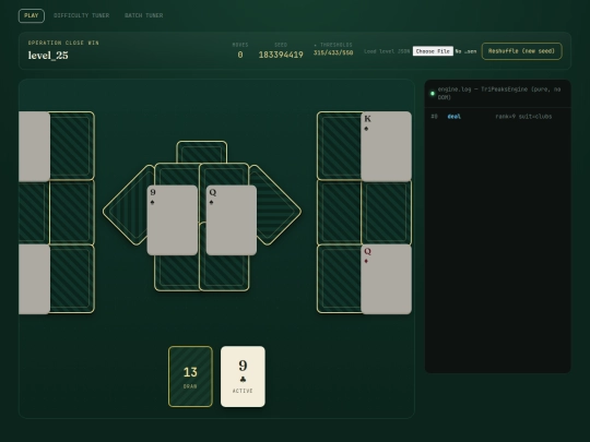 Tests screenshot