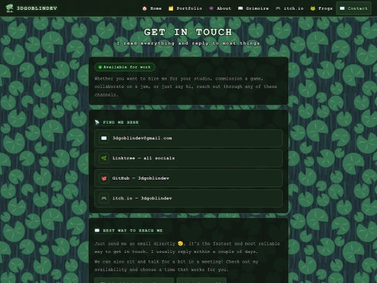 contact screenshot