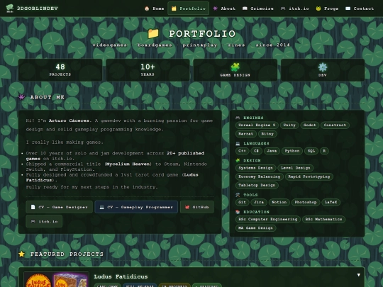 portfolio screenshot