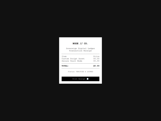receipt screenshot