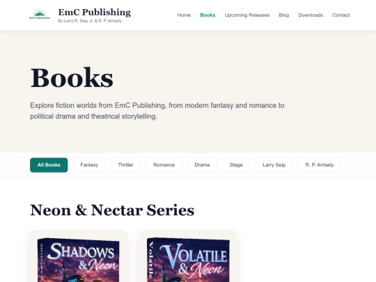 books screenshot