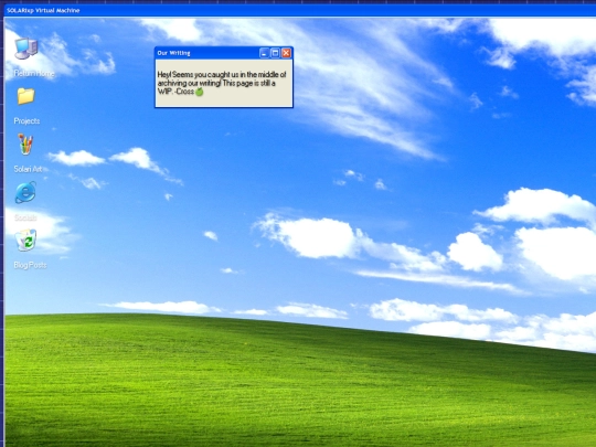SOLARIxp/PersonalProjects/Writing screenshot