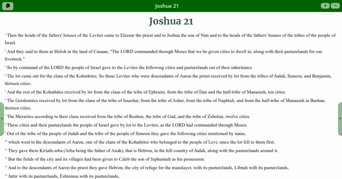 Joshua 21