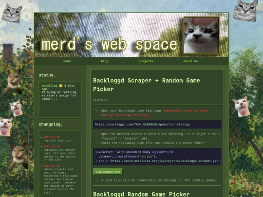 projects/backloggd-scraper screenshot