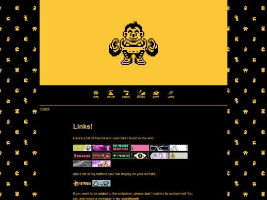 links screenshot