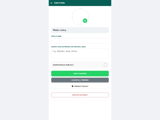profile screenshot
